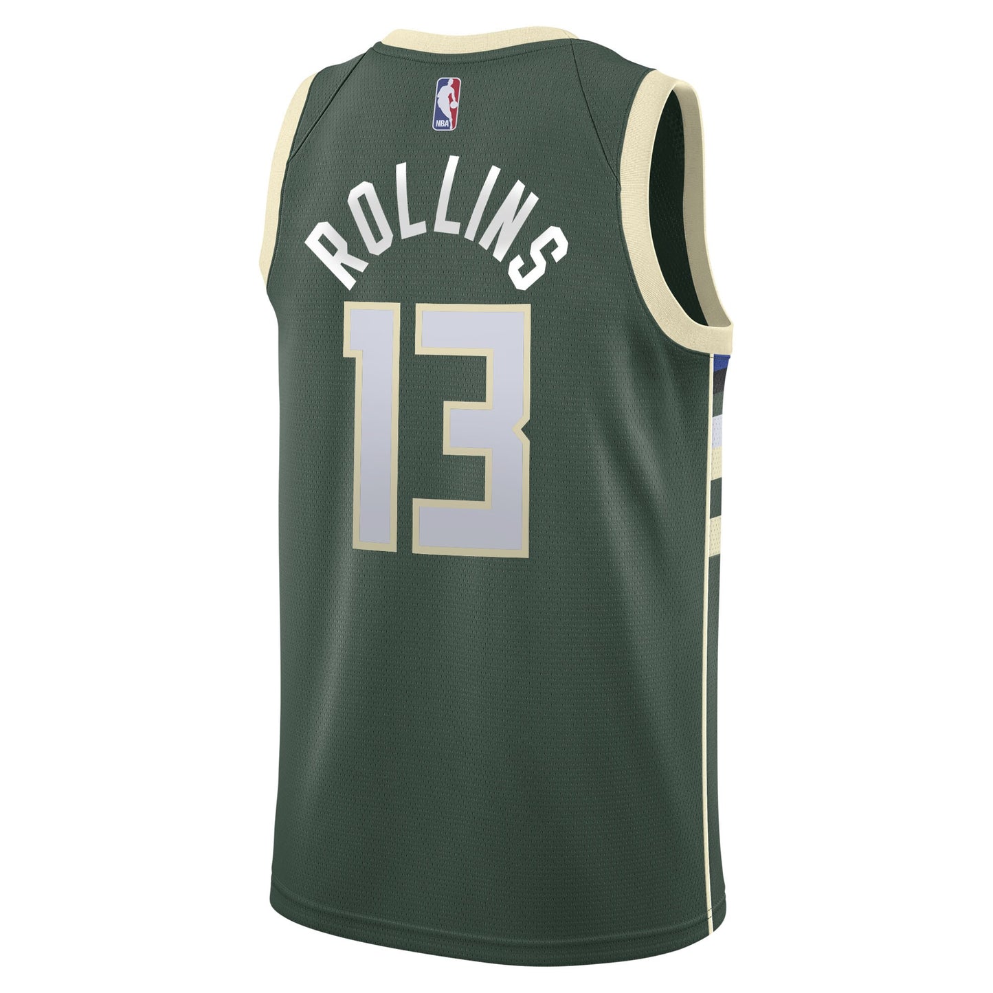 Milwaukee Bucks Nike Icon Edition Swingman Jersey - Hunter Green - Ryan Rollins - Youth
