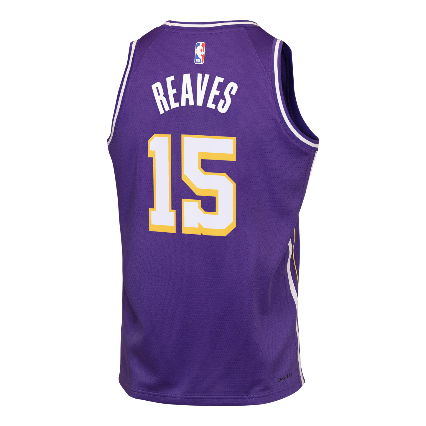 Los Angeles Lakers Jordan Brand Statement Edition Jersey - Purple - Austin Reaves - Youth