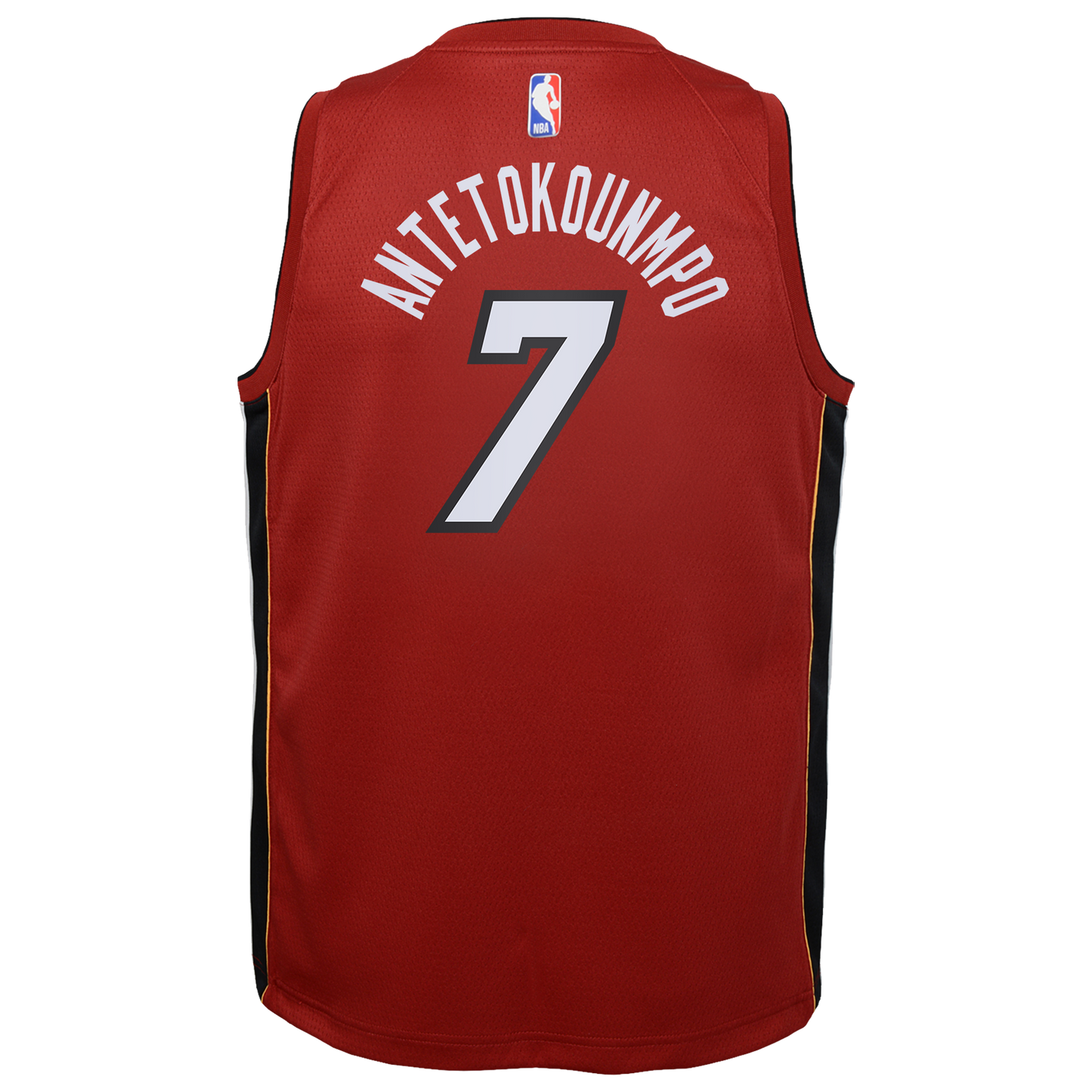 Miami Heat Jordan Brand Statement Edition Swingman Jersey - Red - Giannis Antetokounmpo - Youth
