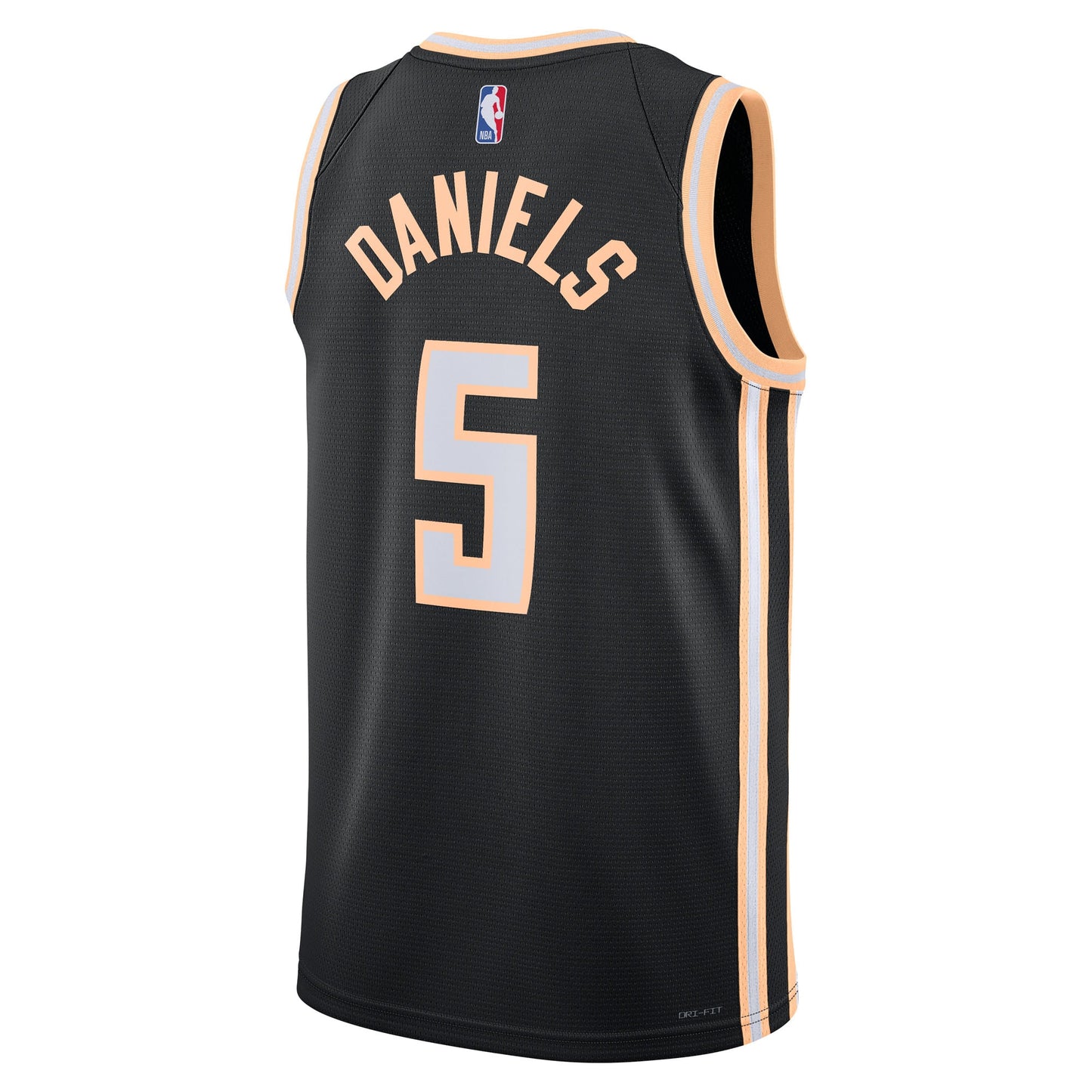 Atlanta Hawks Nike 2025/26 City Edition Swingman Jersey - Black - Dyson Daniels - Unisex