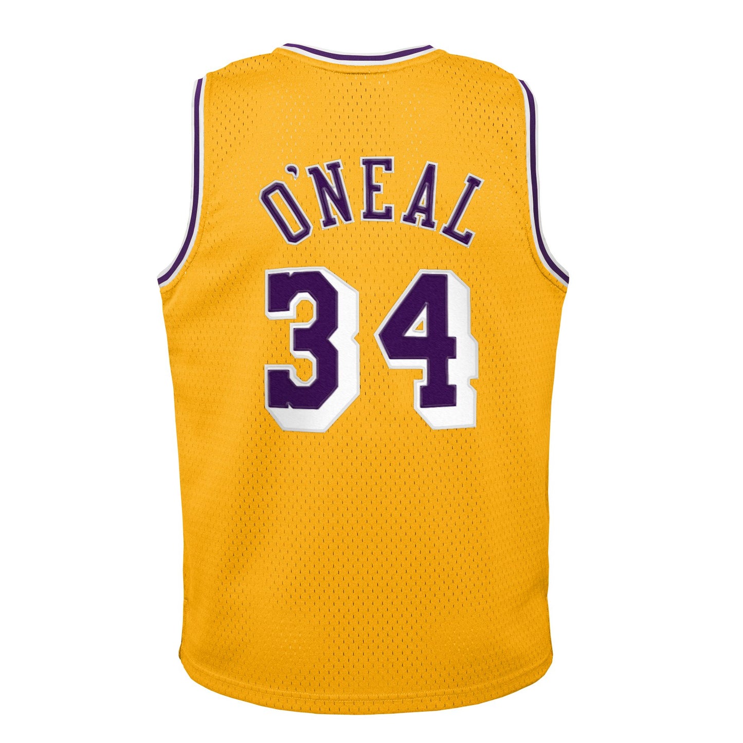 Los Angeles Lakers Shaquille O'Neal Hardwood Classics Road Jersey - Youth