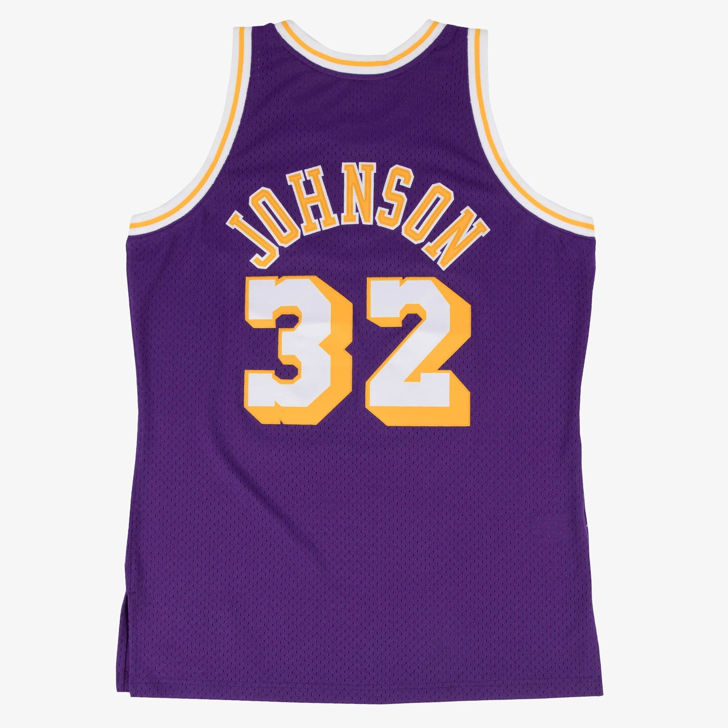 Los Angeles Lakers Mitchell & Ness Swingman Jersey Road Magic Johnson 1984-85