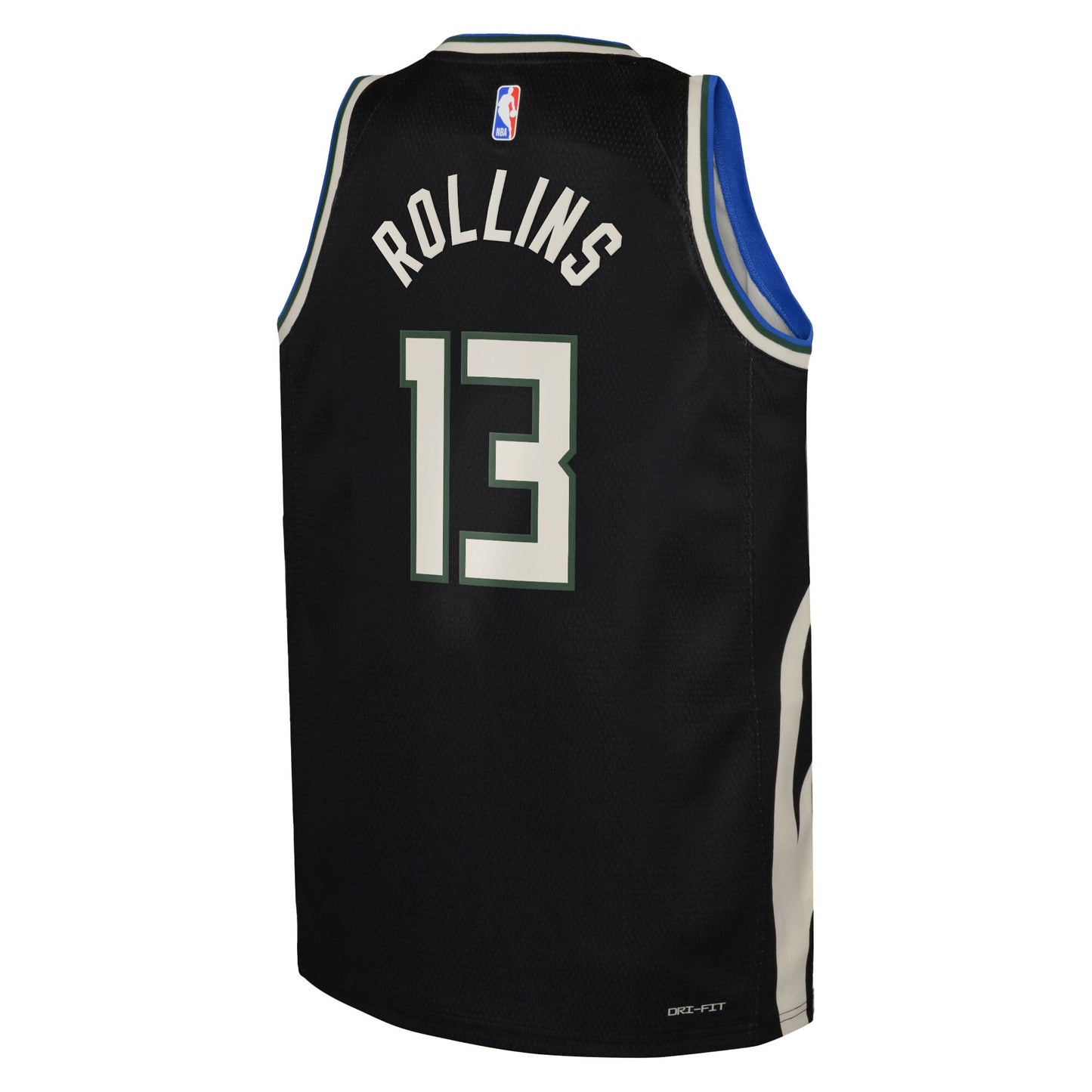 Milwaukee Bucks Jordan Brand Statement Edition Swingman Jersey - Hunter Green - Ryan Rollins - Youth