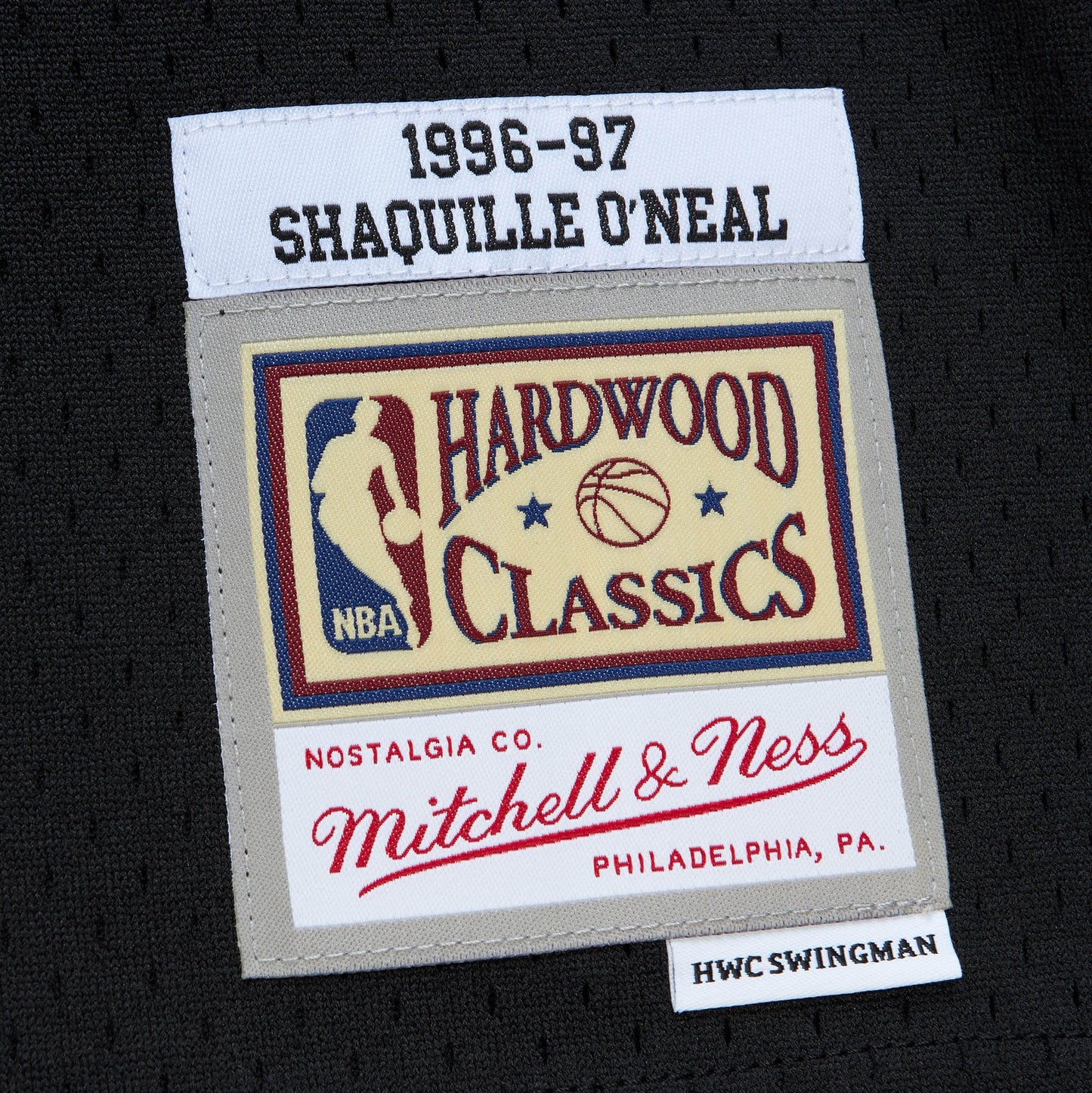 Los Angeles Lakers Mitchell & Ness Off Court Swingman Jersey Shaquille O'Neal 1996
