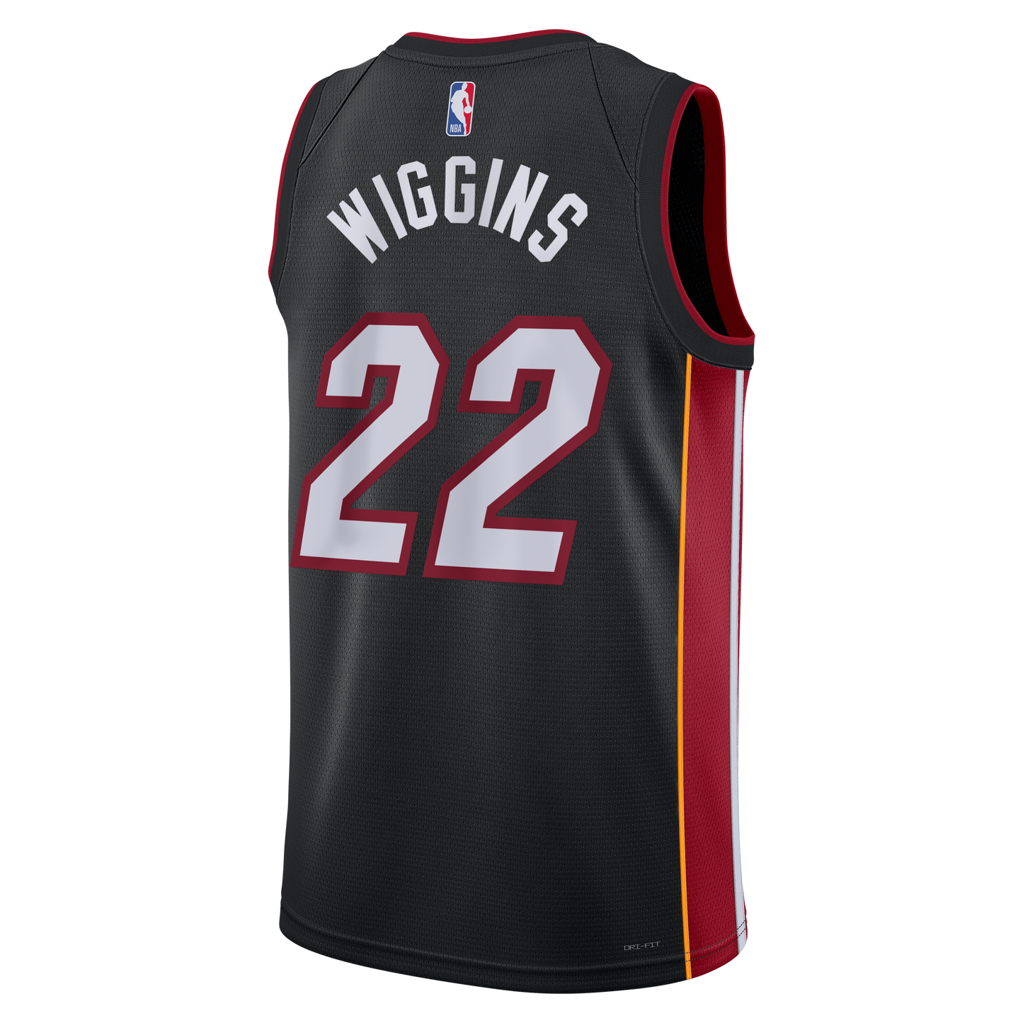 Miami Heat Nike Icon Edition Swingman Jersey - Black - Andrew Wiggins - Unisex