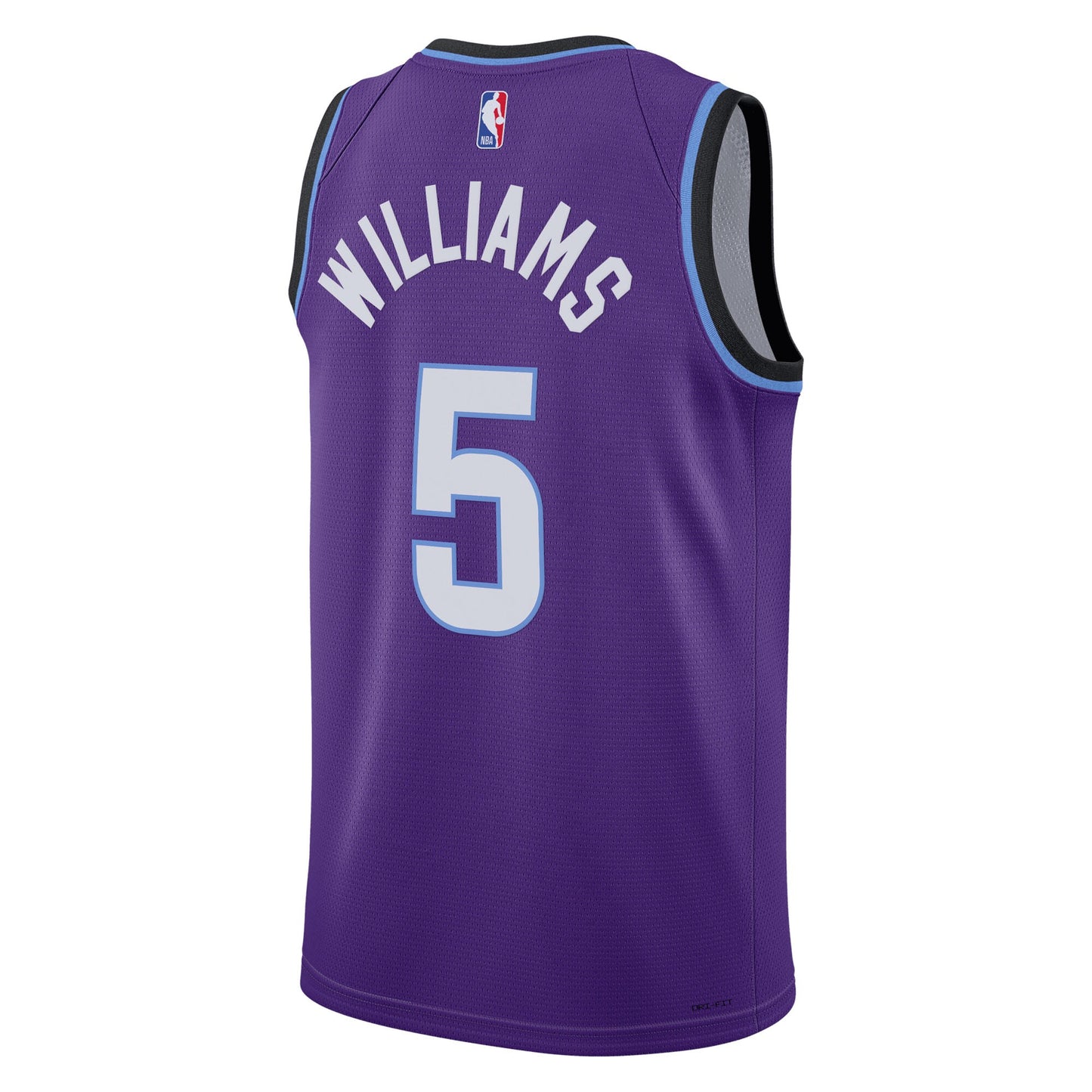 Utah Jazz Nike Replica Icon Edition Swingman Jersey - Purple - Cody Williams - Youth