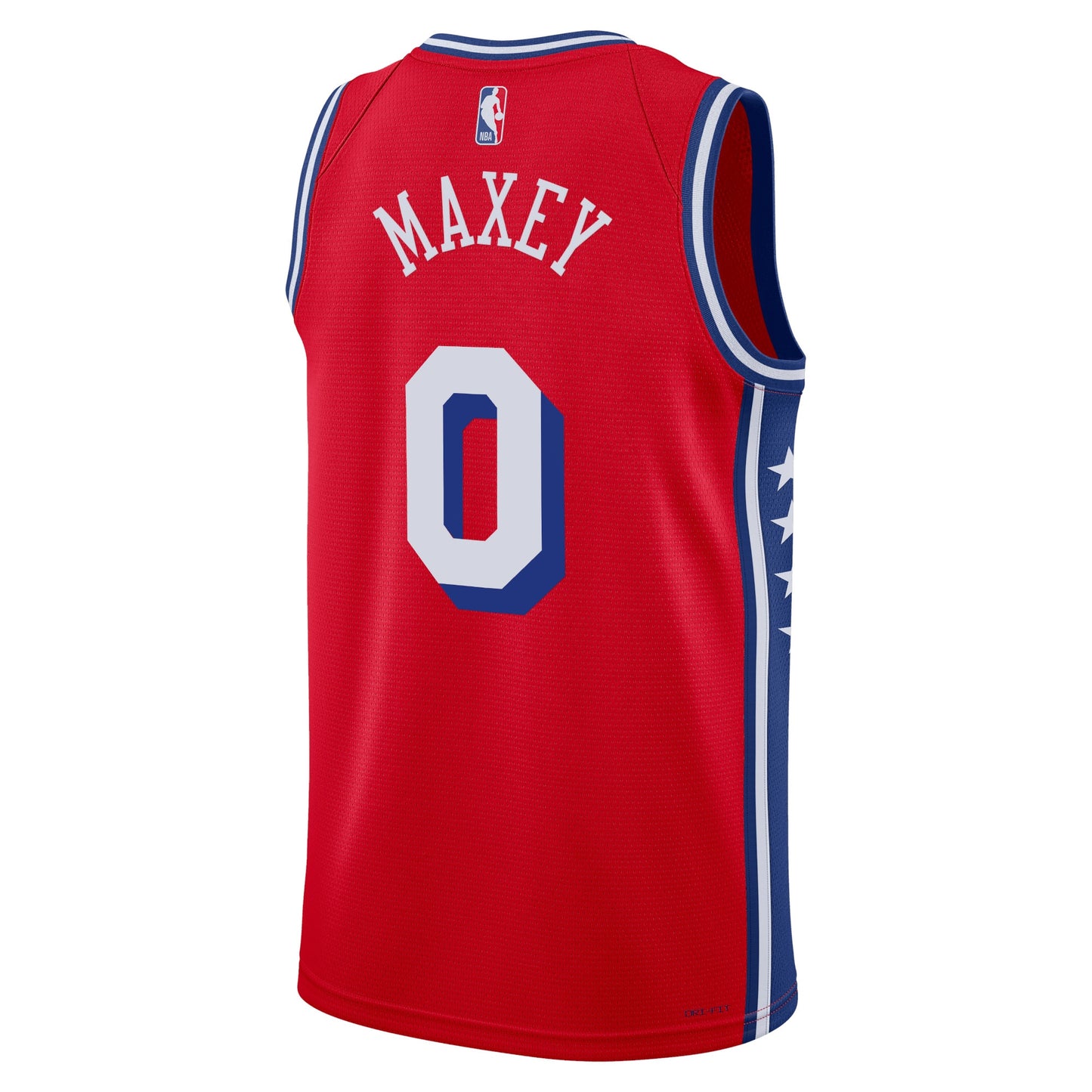 Philadelphia 76ers Jordan Statement Edition Swingman Jersey - Red - Tyrese Maxey - Unisex