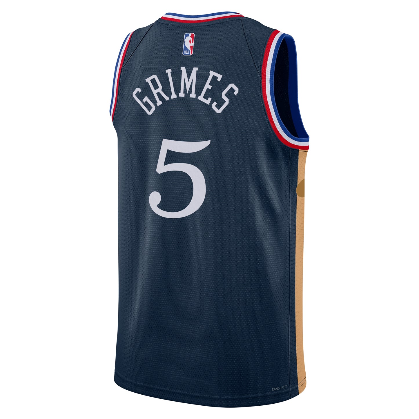 Philadelphia 76ers Nike 2025/26 City Edition Swingman Jersey - Navy - Quentin Grimes - Unisex