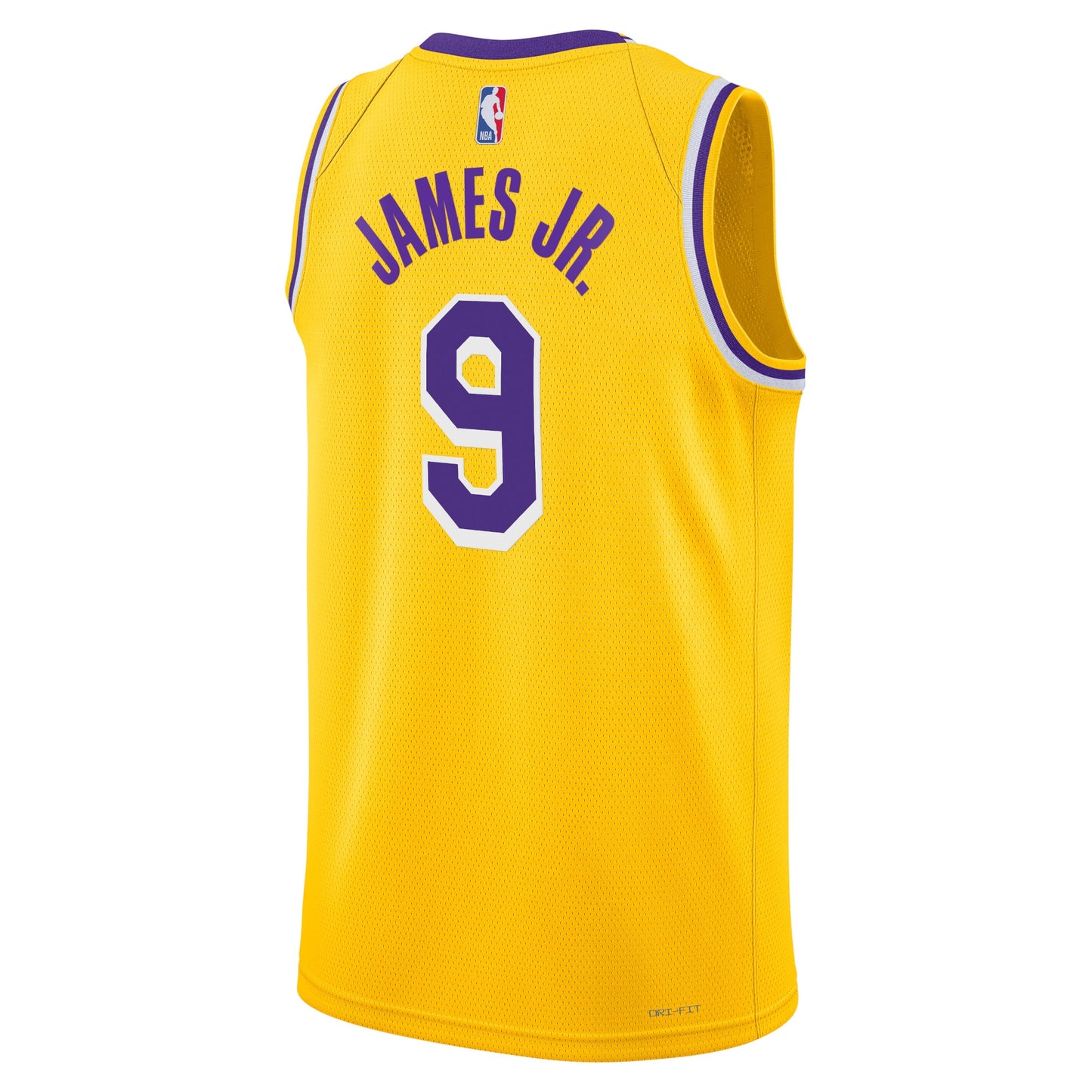 Los Angeles Lakers Nike Icon Swingman Jersey - Gold - Bronny James - Unisex