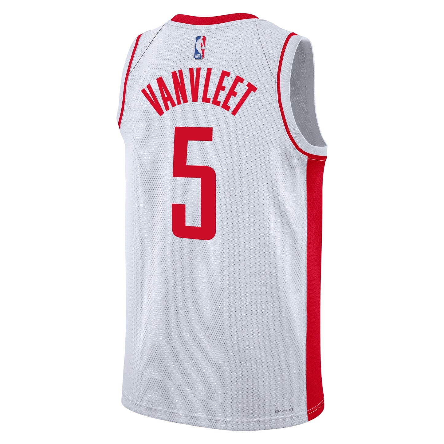 Houston Rockets Nike Association Edition Swingman Jersey - White - Fred VanVleet - Unisex