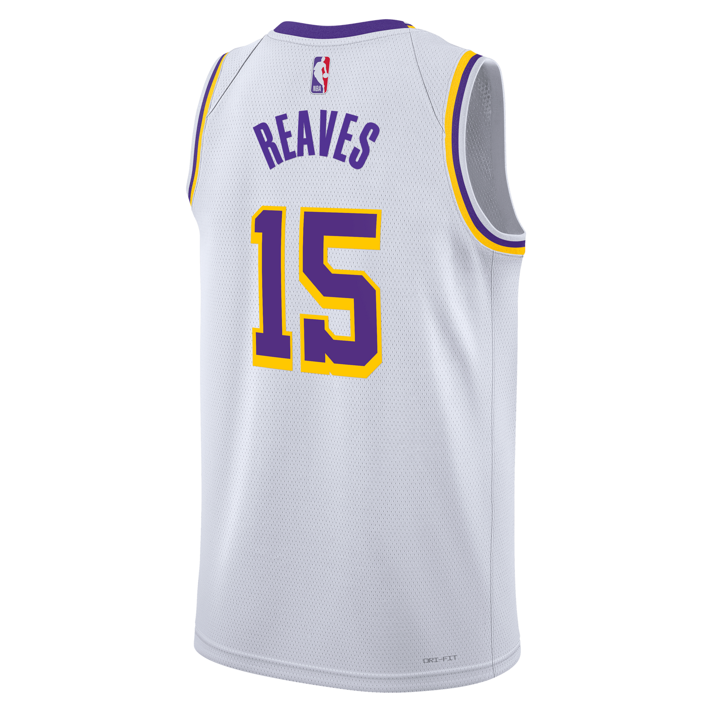 Los Angeles Lakers Nike Association Edition Swingman Jersey - White - Austin Reaves - Unisex