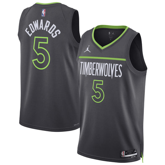 Minnesota Timberwolves Jordan Statement Swingman Jersey - Edwards - Unisex