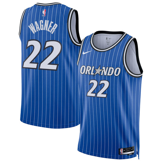 Orlando Magic Nike Replica Icon Edition Swingman Jersey - Blue - Franz Wagner - Unisex