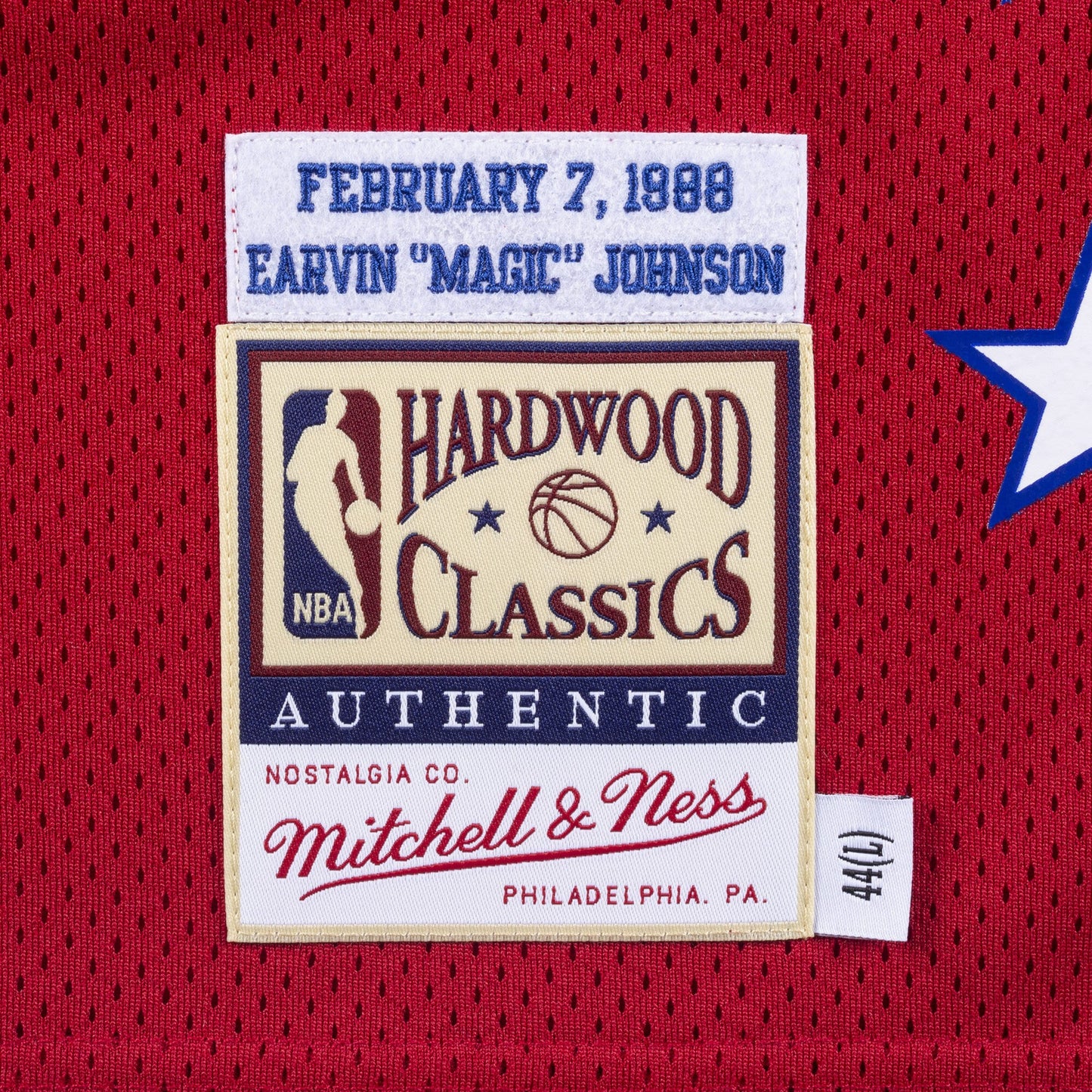 NBA All-Star West Mitchell & Ness Authentic Jersey Magic Johnson 1988