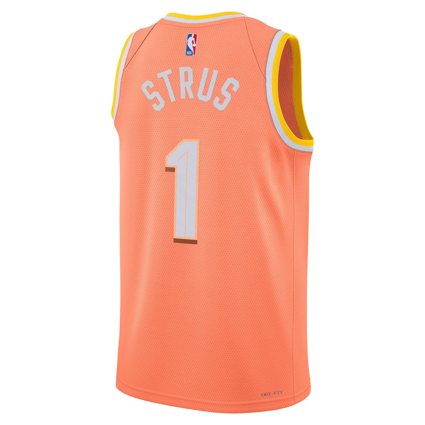 Cleveland Cavaliers Nike 2025/26 City Edition Swingman Jersey - Orange - Max Strus - Unisex