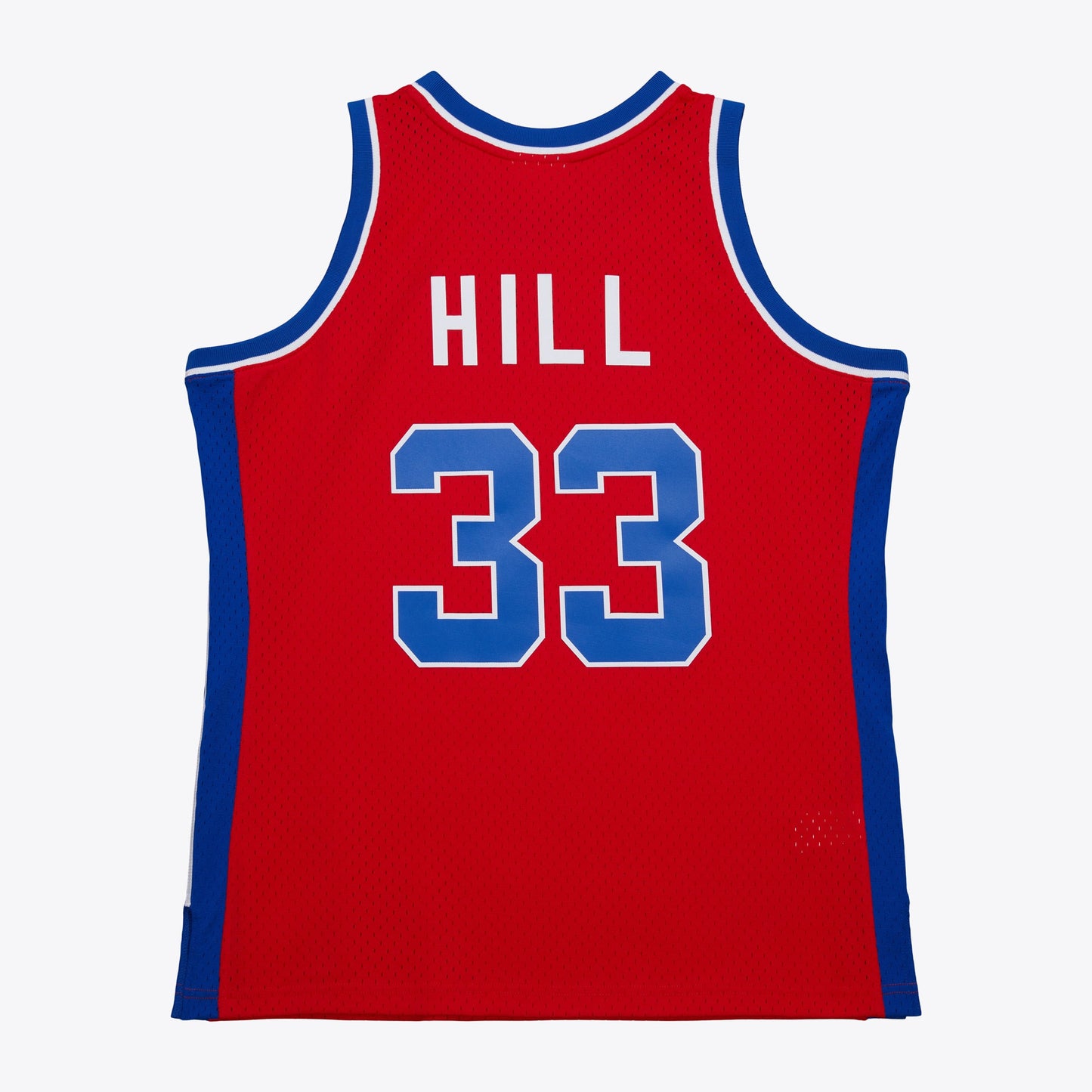 Detroit Pistons Mitchell & Ness Grant Hill 1994 Dark Authentic Jersey - Red