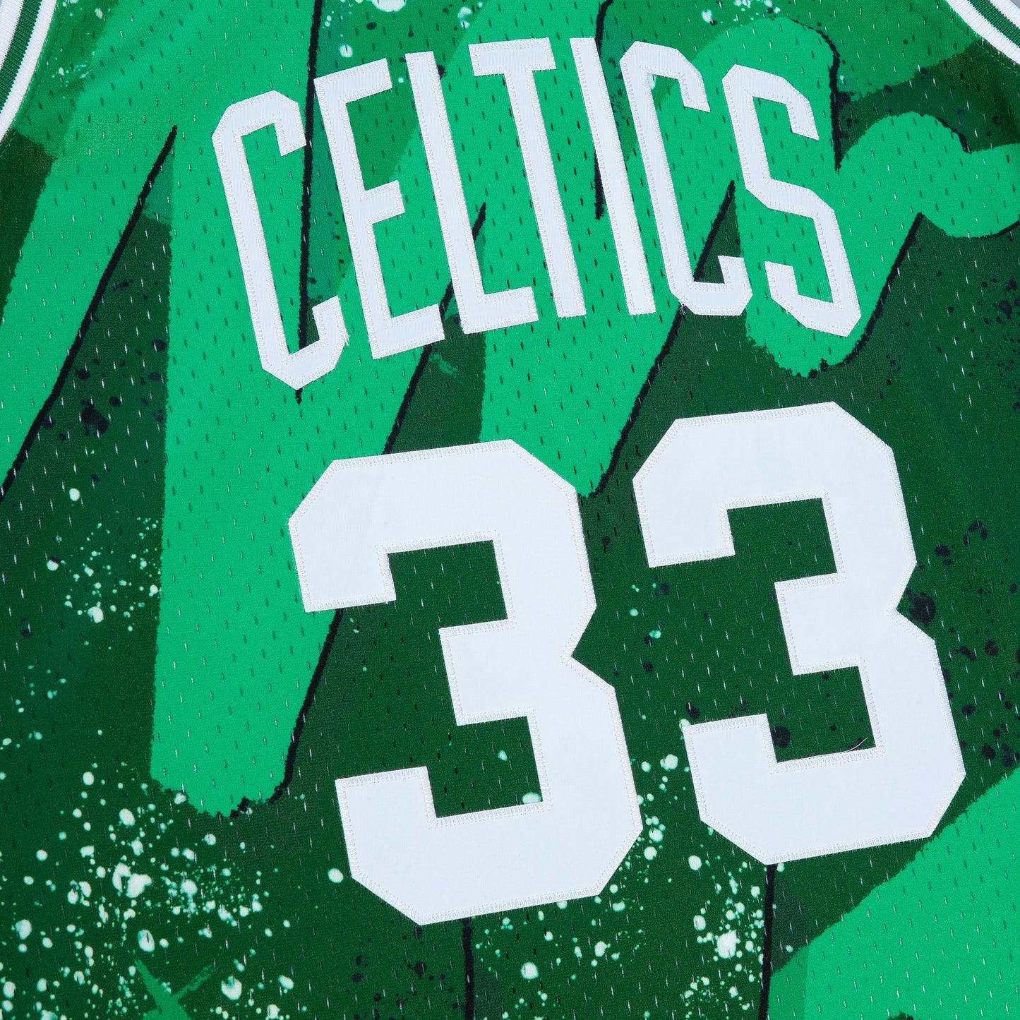 Boston Celtics Mitchell & Ness Larry Bird 1985 Hyper Hoops Swingman Jersey - Green
