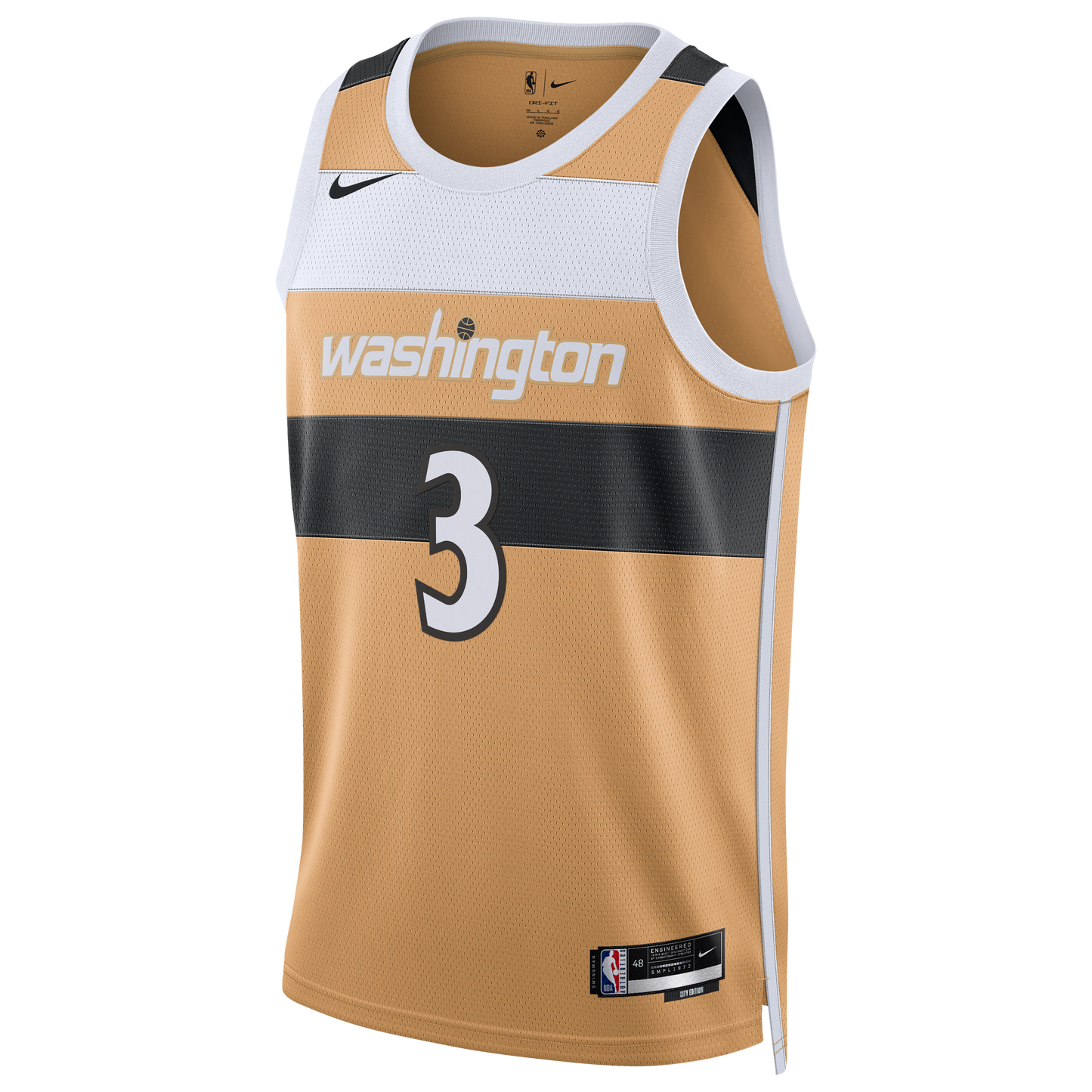 Washington Wizards 2025/26 Nike City Edition Swingman Jersey - Tan - Trae Young - Unisex