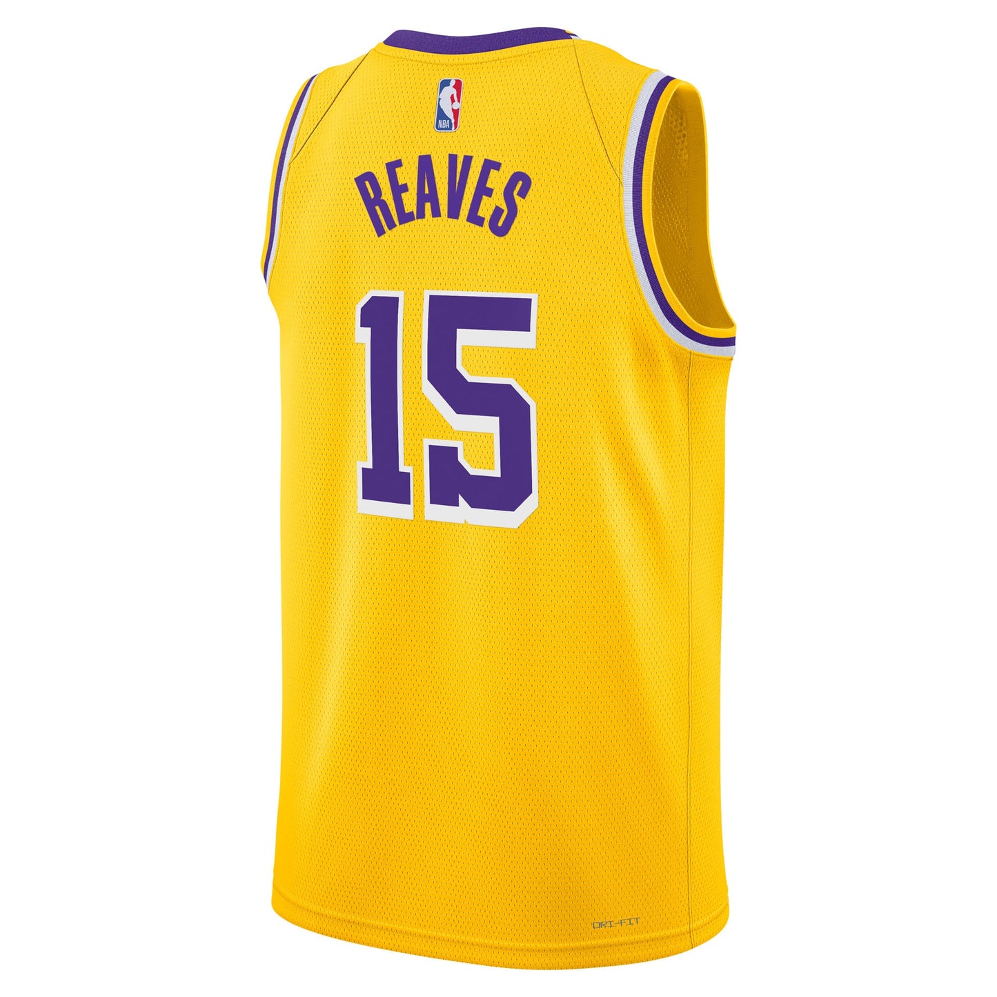 Los Angeles Lakers Nike Icon Edition Swingman Jersey - Gold - Austin Reaves - Youth