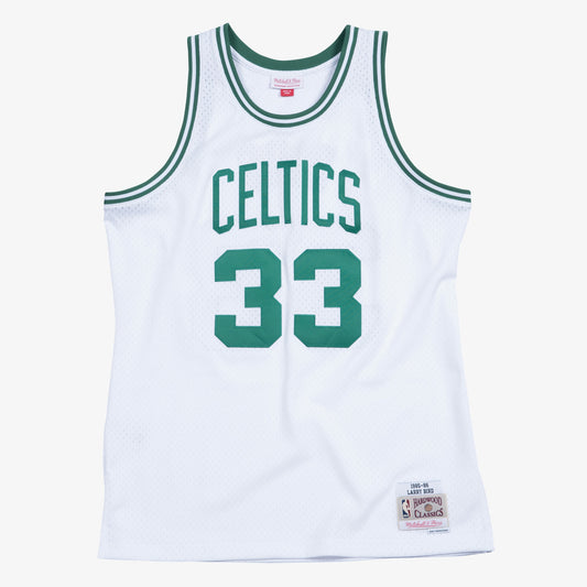 Boston Celtics Mitchell & Ness Swingman Jersey Home Larry Bird 1985-86