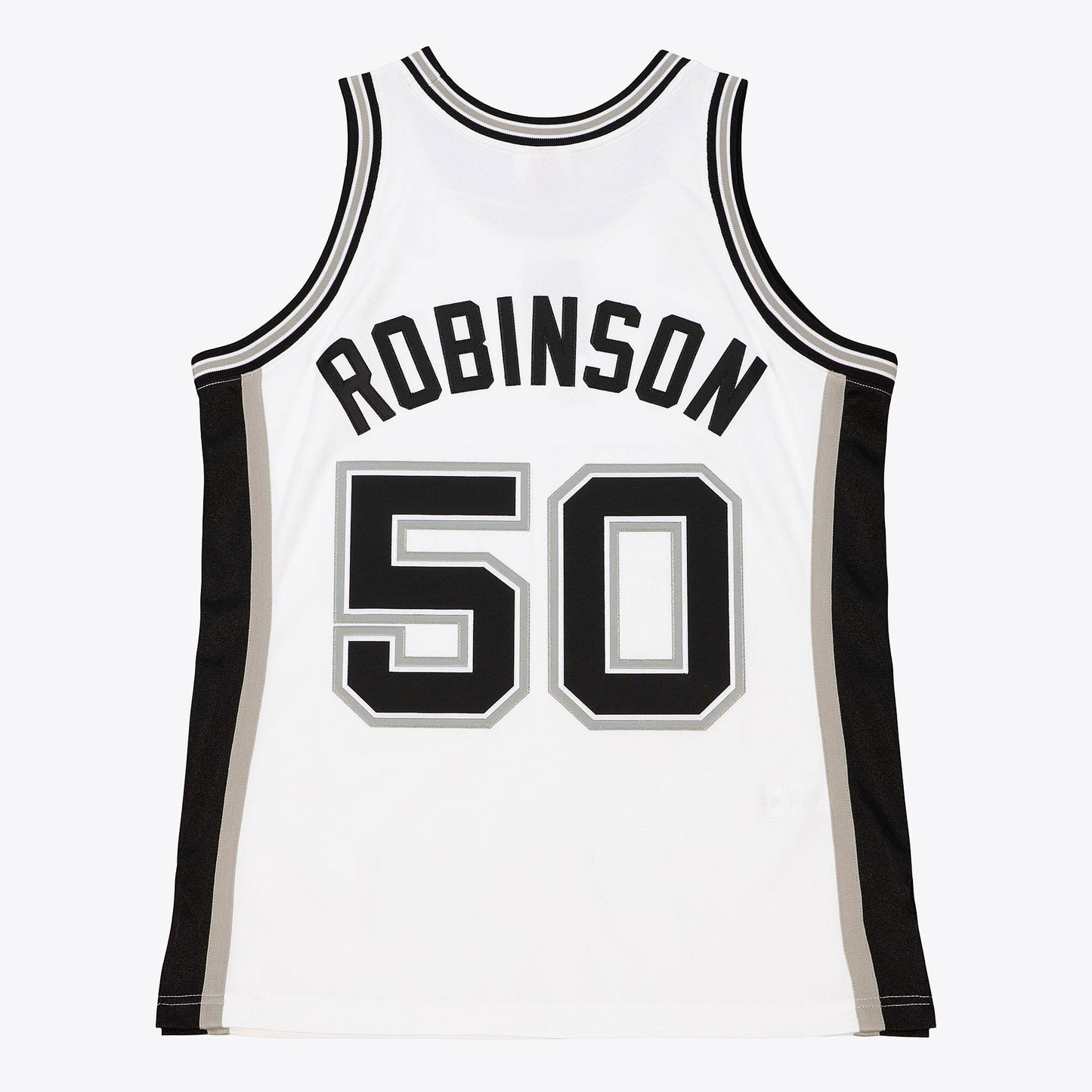 San Antonio Spurs Mitchell & Ness David Robinson 2002 Home Finals Authentic Jersey - White
