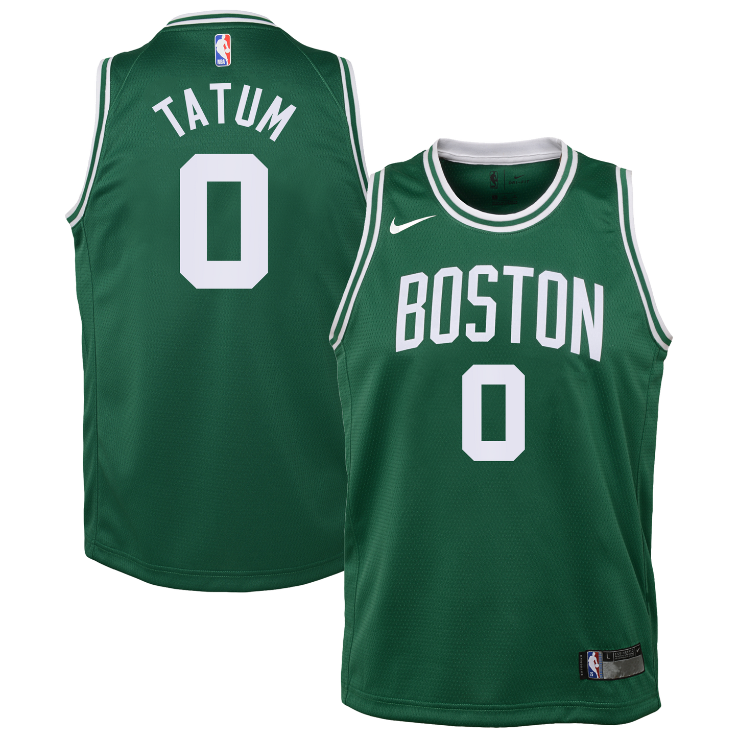 Boston Celtics Nike Icon Edition Swingman Jersey - Kelly Green - Jayson Tatum - Youth