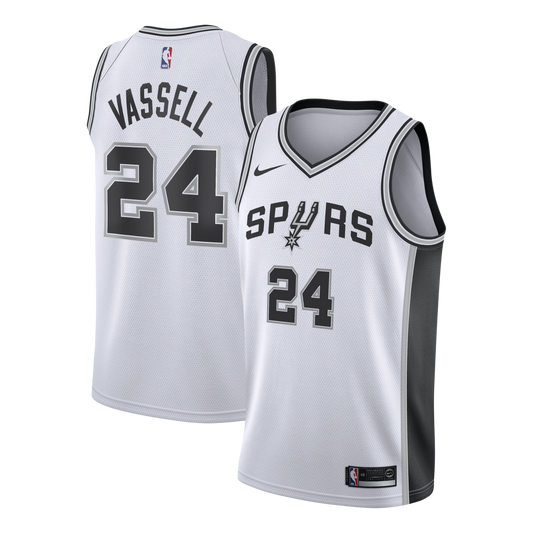 San Antonio Spurs Nike Association Edition Swingman Jersey – White - Devin Vassell - Youth