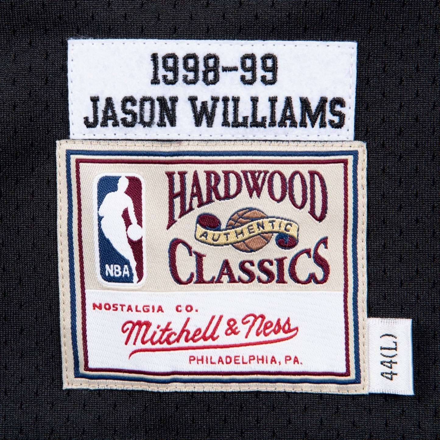 Sacramento Kings Mitchell & Ness Authentic Jersey Jason Williams