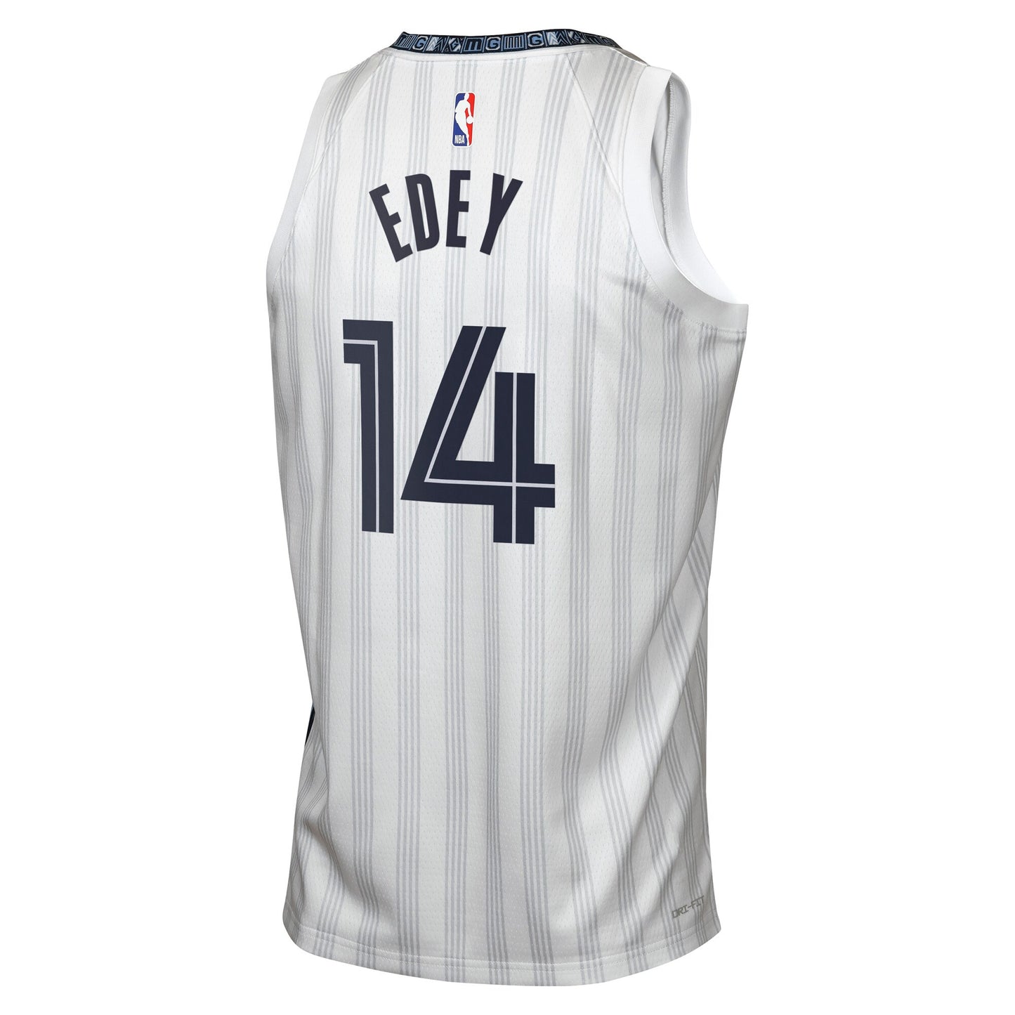 Memphis Grizzlies Nike 2025/26 City Edition Swingman Jersey - Gray - Zach Edey - Youth