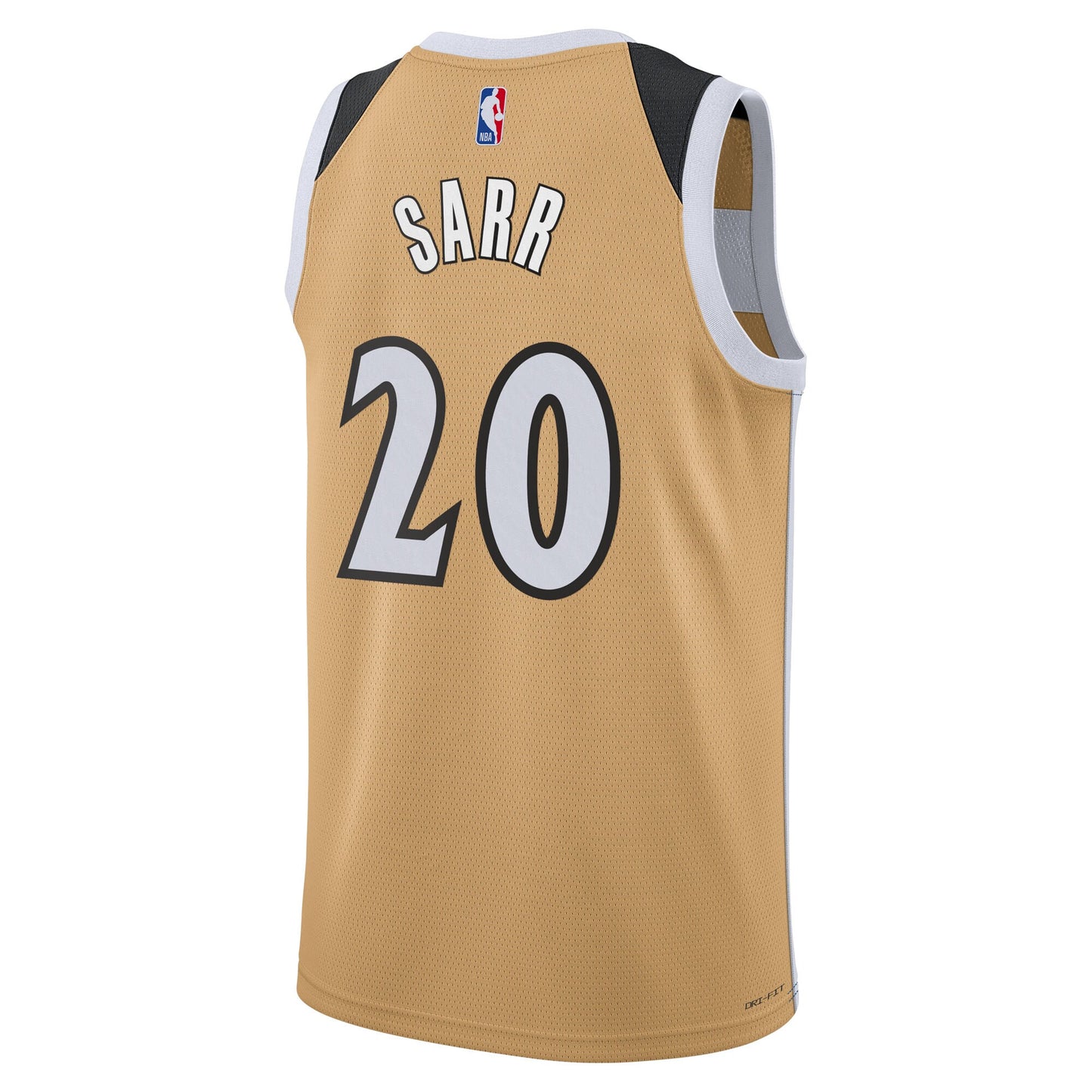 Washington Wizards Nike 2025/26 City Edition Swingman Jersey - Tan - Alex Sarr - Unisex