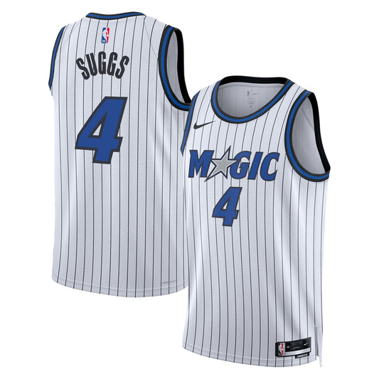 Orlando Magic Nike Replica Association Edition Swingman Jersey - White - Jalen Suggs - Unisex