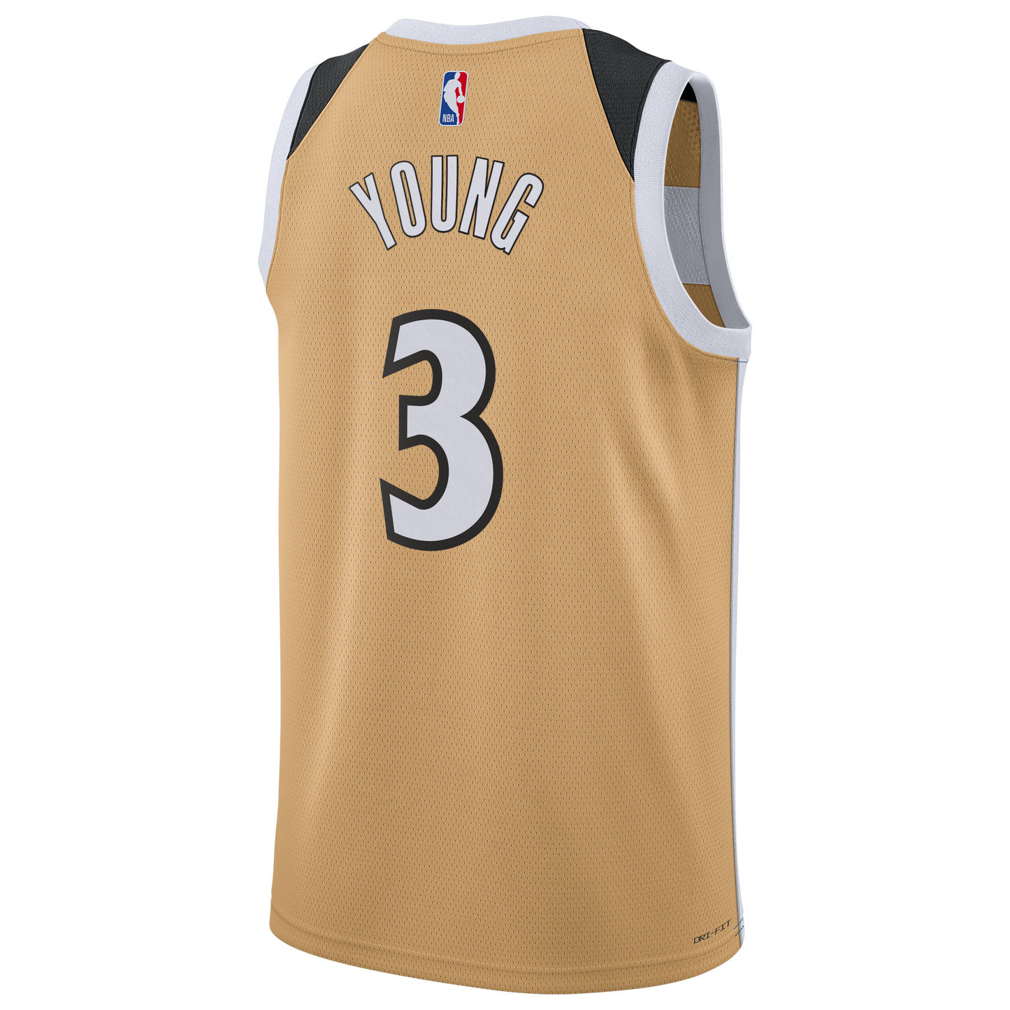 Washington Wizards 2025/26 Nike City Edition Swingman Jersey - Tan - Trae Young - Unisex