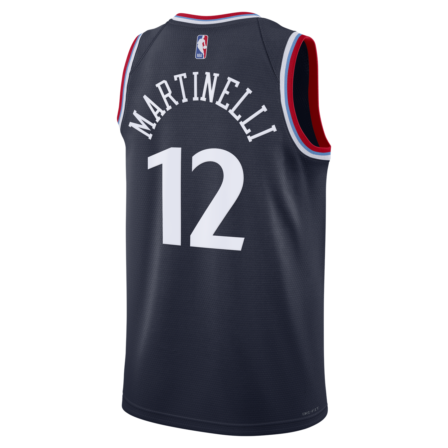 Los Angeles Clippers Nike Replica Icon Edition Swingman Jersey - Navy - Nick Martinelli - Youth