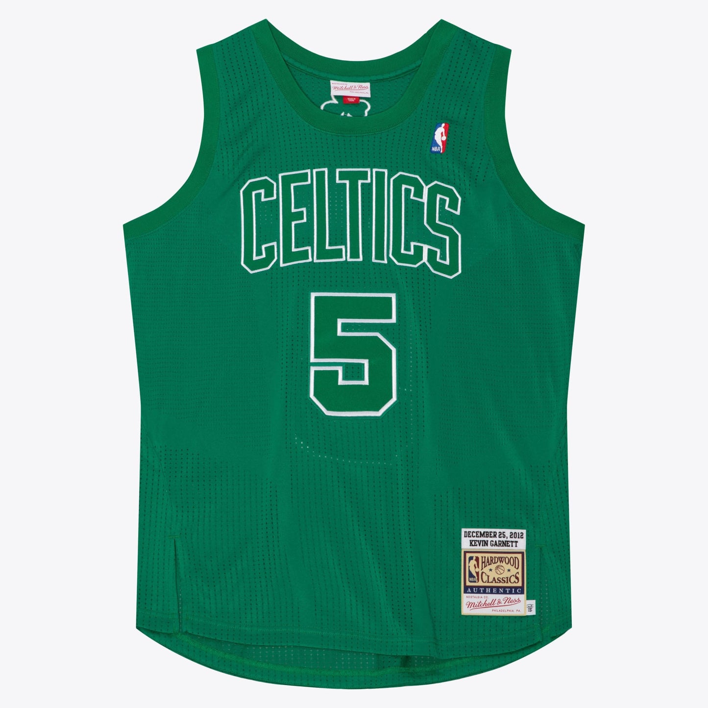Boston Celtics Mitchell & Ness Kevin Garnett 2012 Christmas Day Authentic Jersey - Kelly Green