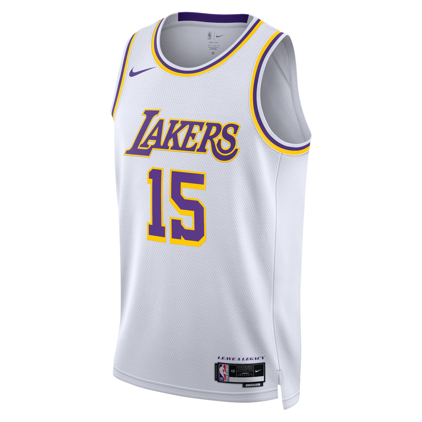 Los Angeles Lakers Nike Association Edition Swingman Jersey - White - Austin Reaves - Unisex