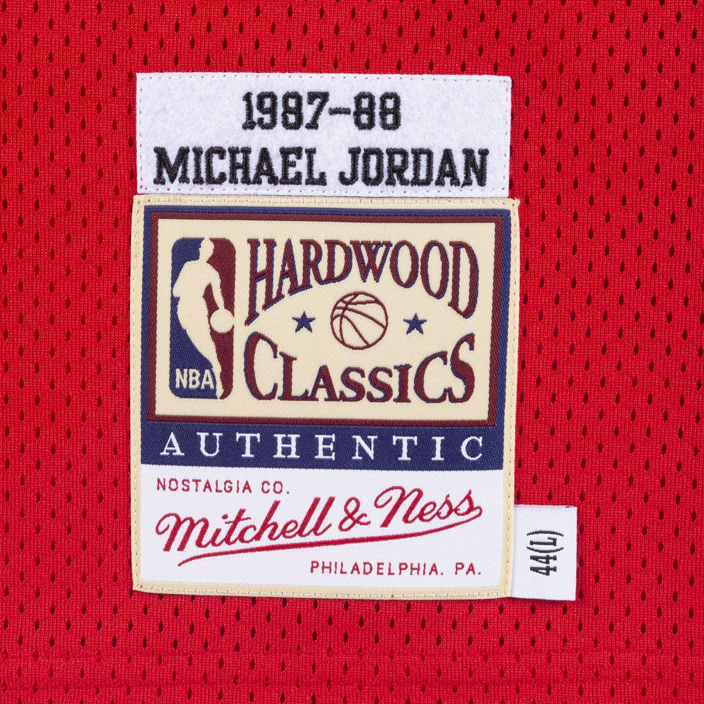 Chicago Bulls Mitchell & Ness Authentic Jersey Michael Jordan 1987-88