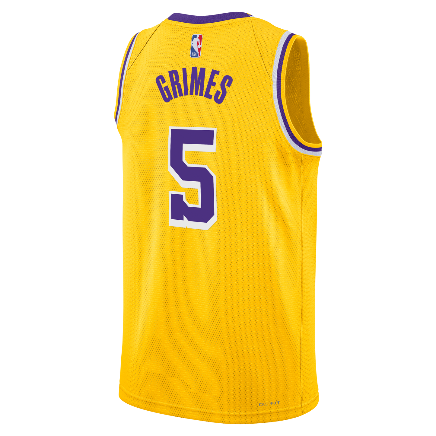 Los Angeles Lakers Nike Icon Edition Swingman Jersey - Gold - Quentin Grimes - Unisex
