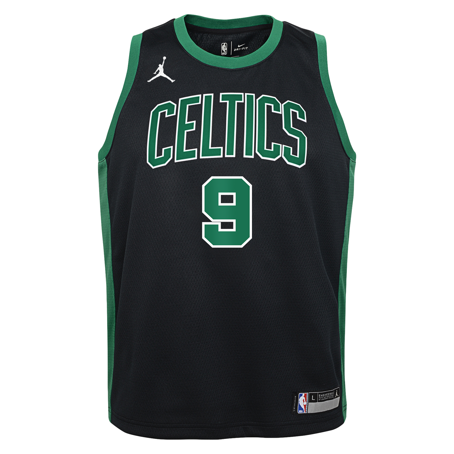 Boston Celtics Jordan Brand Statement Edition Swingman Jersey - Black - Derrick White - Youth