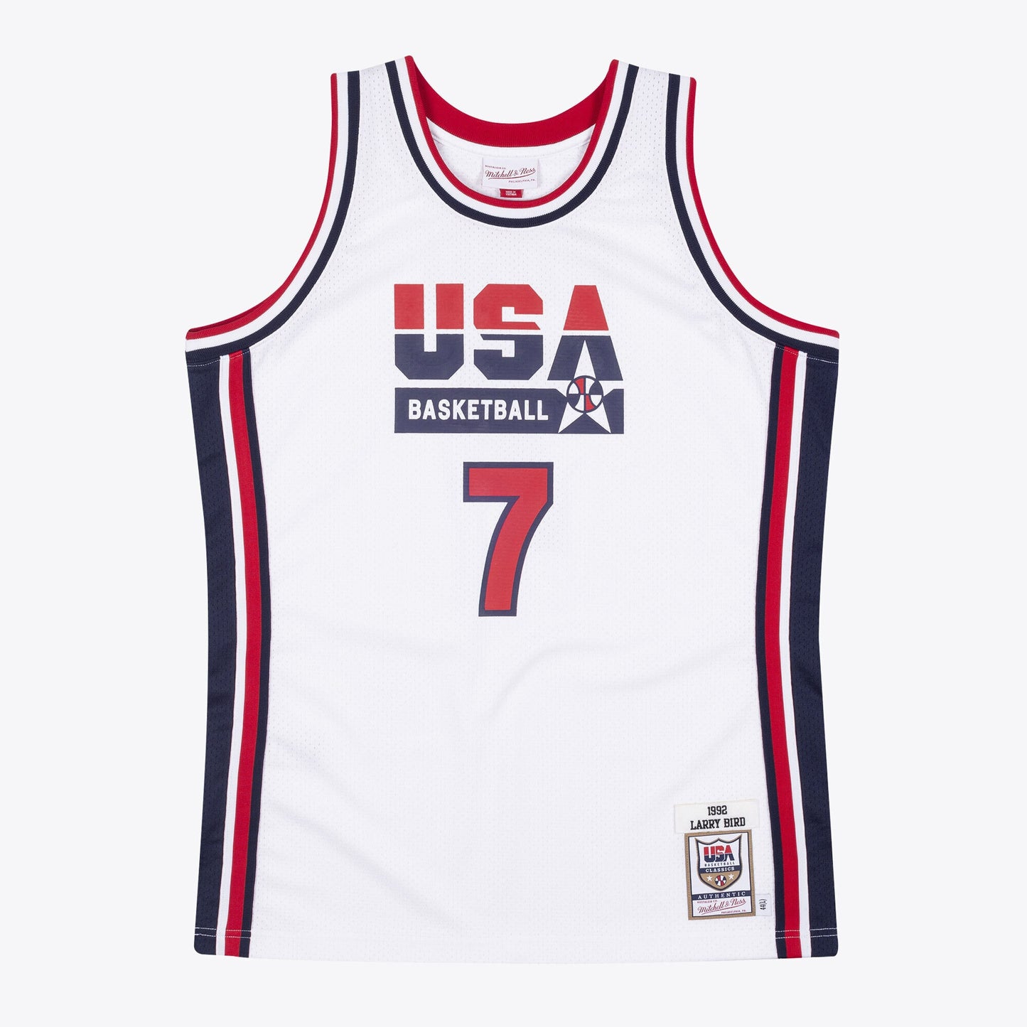 USA Basketball Mitchell & Ness Authentic Jersey Larry Bird 1992