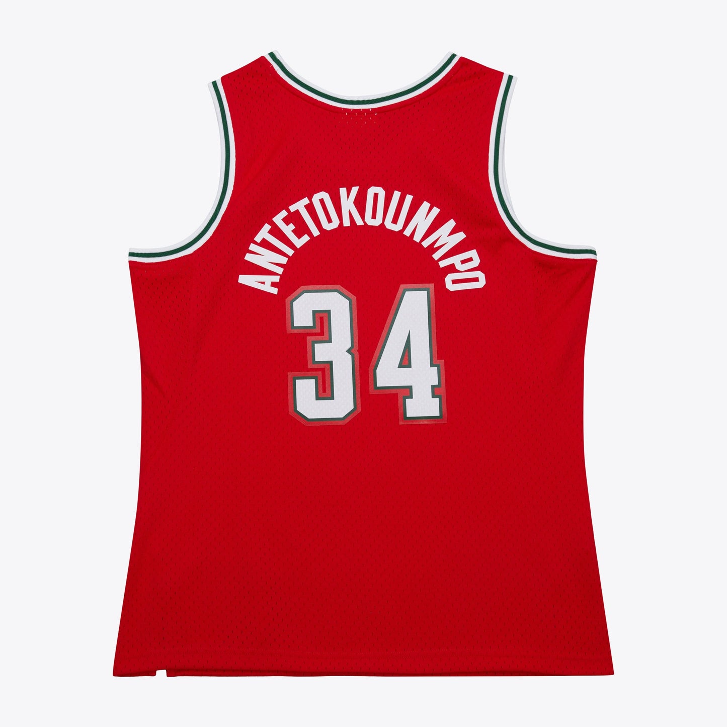 Milwaukee Bucks Mitchell & Ness Giannis Antetokounmpo 2014 Dark Alternate Authentic Jersey - Red