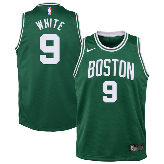 Boston Celtics Nike Icon Edition Swingman Jersey - Kelly Green - Derrick White - Youth