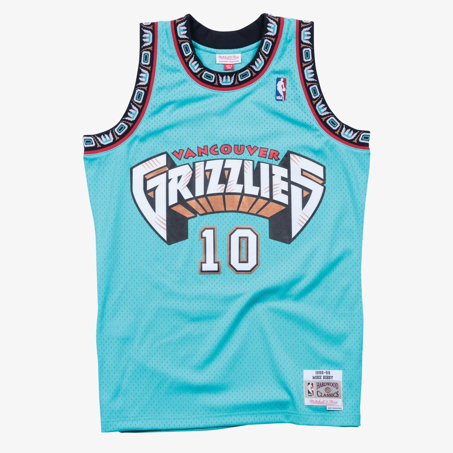 Vancouver Grizzlies Mitchell & Ness Swingman Jersey Mike Bibby 1998-89