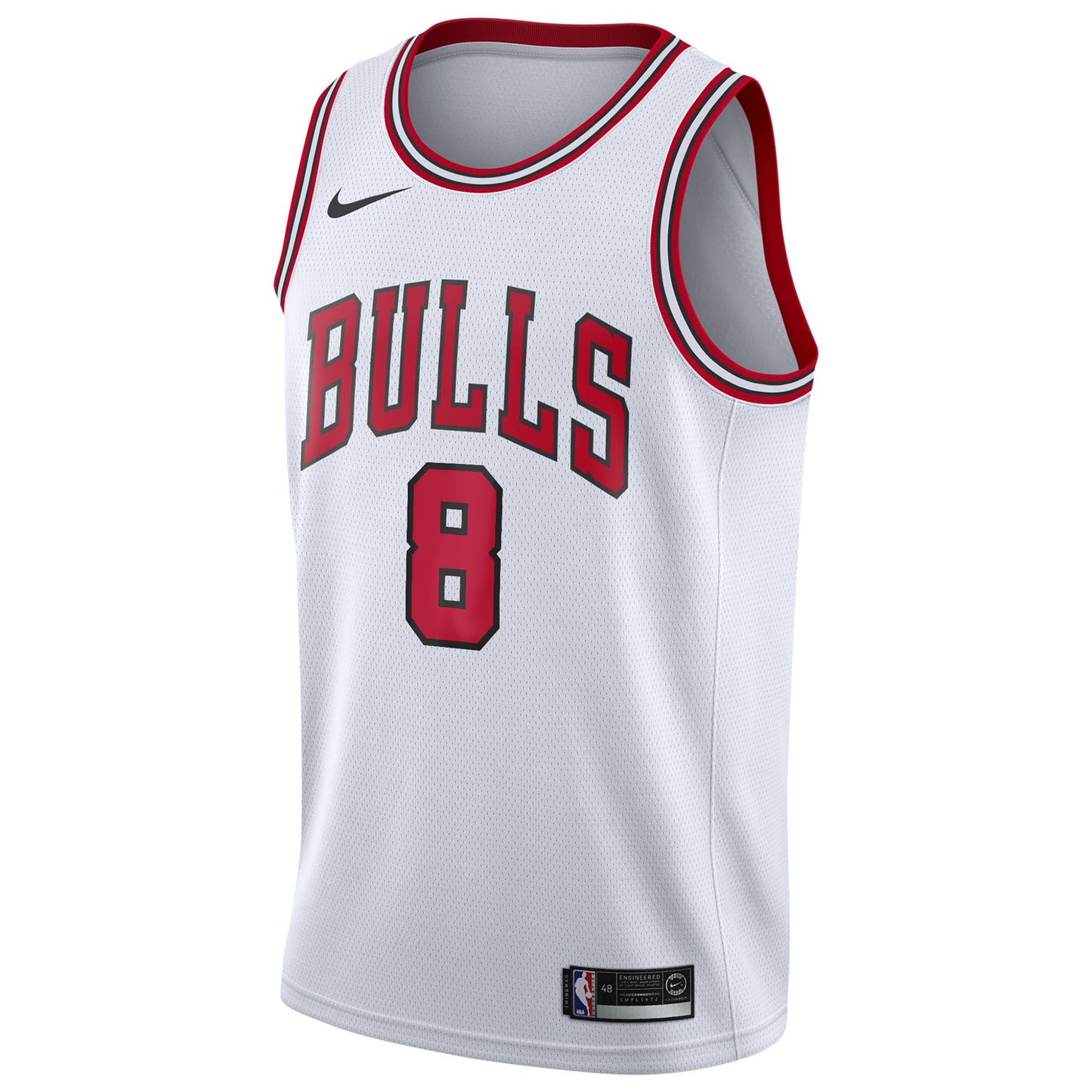 Chicago Bulls Nike Association Edition Swingman Jersey - White - Yuki Kawamura - Youth