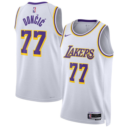 Los Angeles Lakers Nike Association Swingman Jersey - Luka Doncic - Unisex