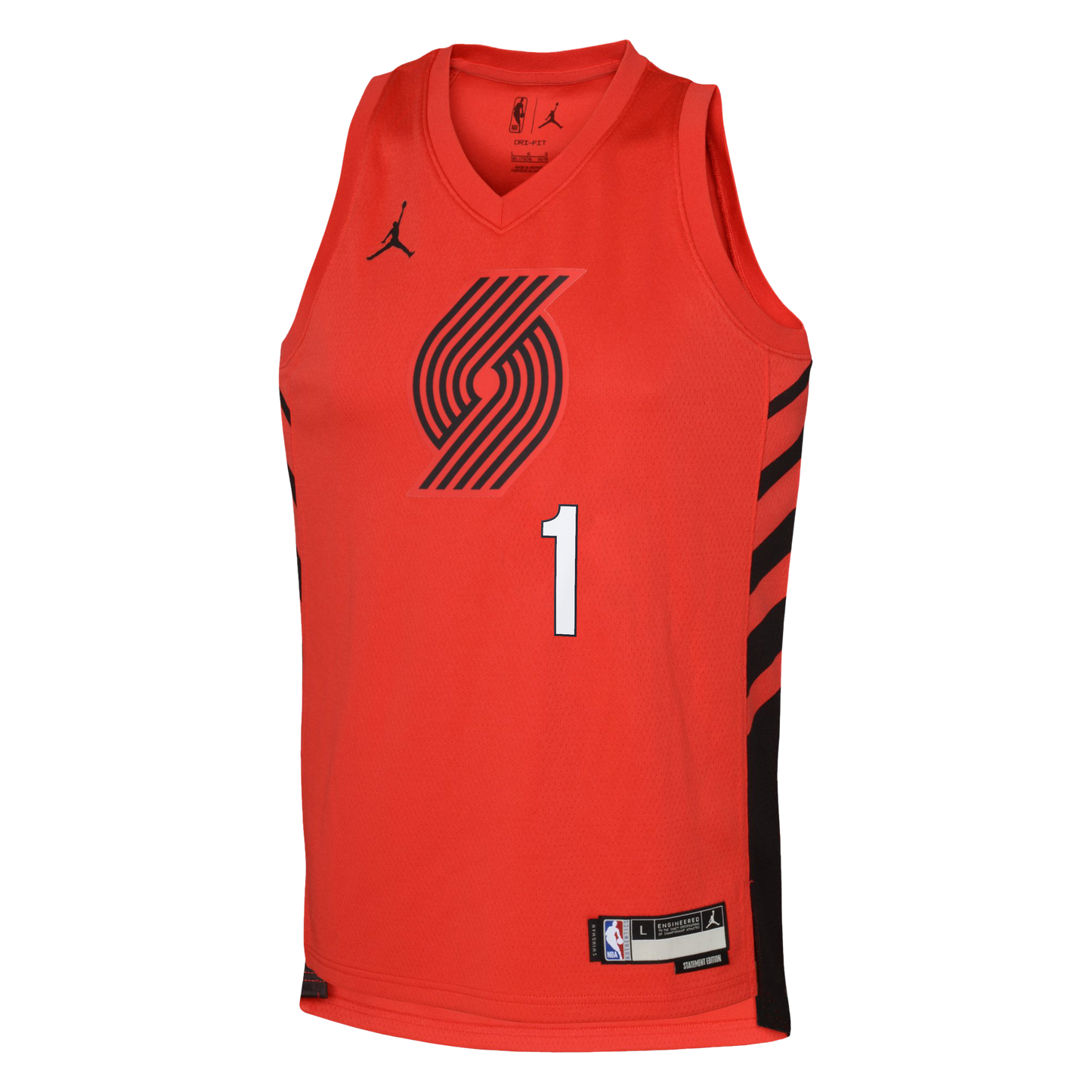 Portland Trail Blazers Jordan Brand Statement Edition Swingman Jersey - Red - Ja Morant - Youth