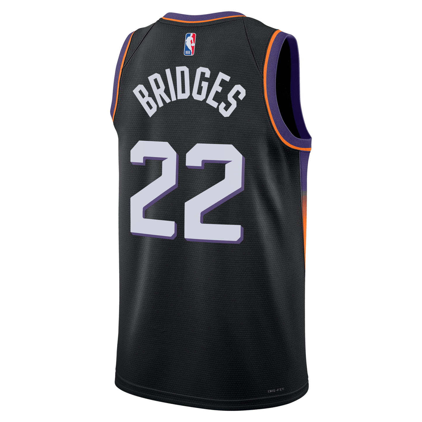 Phoenix Suns Jordan Brand Statement Edition Jersey - Black - Miles Bridges - Unisex