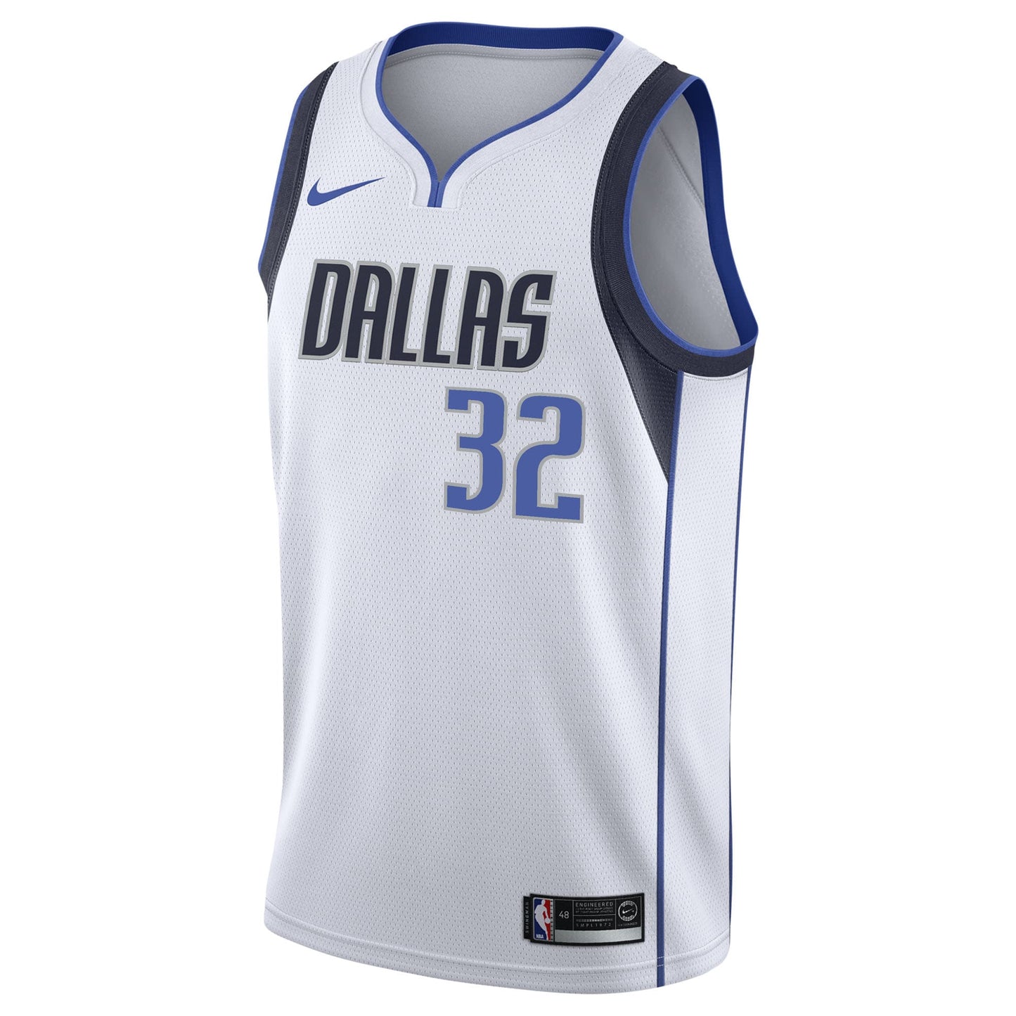 Dallas Mavericks Nike Association Edition Swingman Jersey NBA 2025 First Round Draft Pick - White - Cooper Flagg - Youth