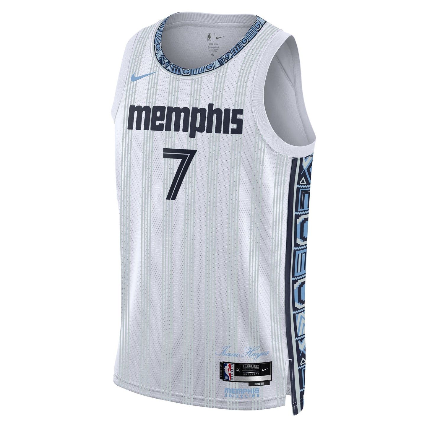 Memphis Grizzlies Nike 2025/26 City Edition Swingman Jersey - Gray - Santi Aldama - Unisex