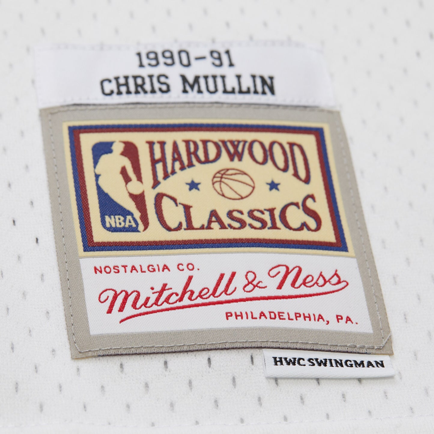 Golden State Warriors Mitchell & Ness Swingman Jersey 1990 Chris Mullin