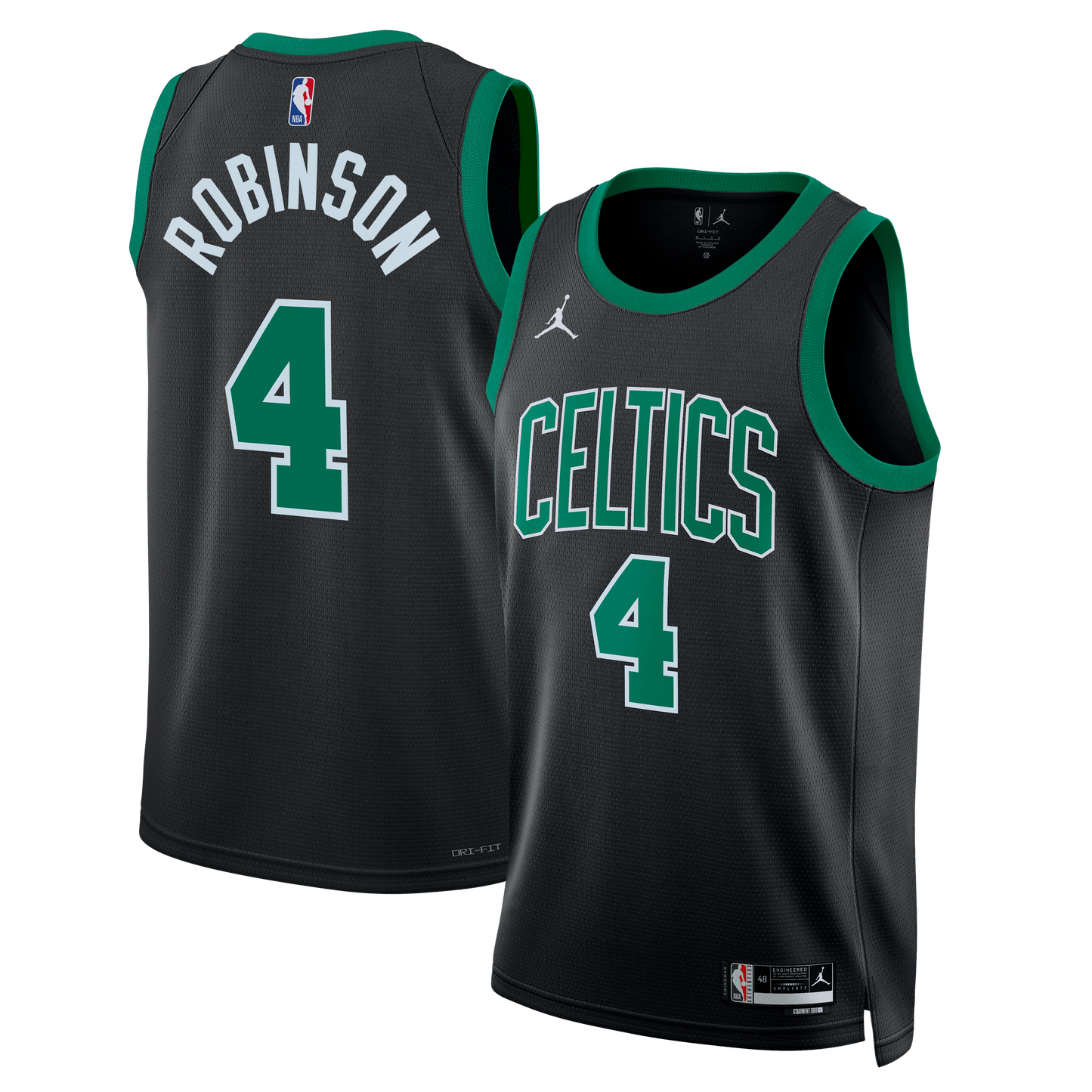 Boston Celtics Jordan Brand Statement Edition Swingman Jersey - Black - Mitchell Robinson - Unisex